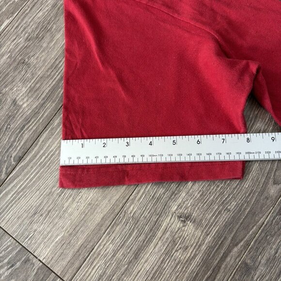 VTG Lifted Research Group LRG  Mens T-shirt Red Size M Graphic Tee Tree Y2K - Picture 6 of 12